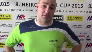 Heiro Futsal Cup 2015 Wywiad Z Tomasz Rak - Korbud Po Meczu Z Metiplast