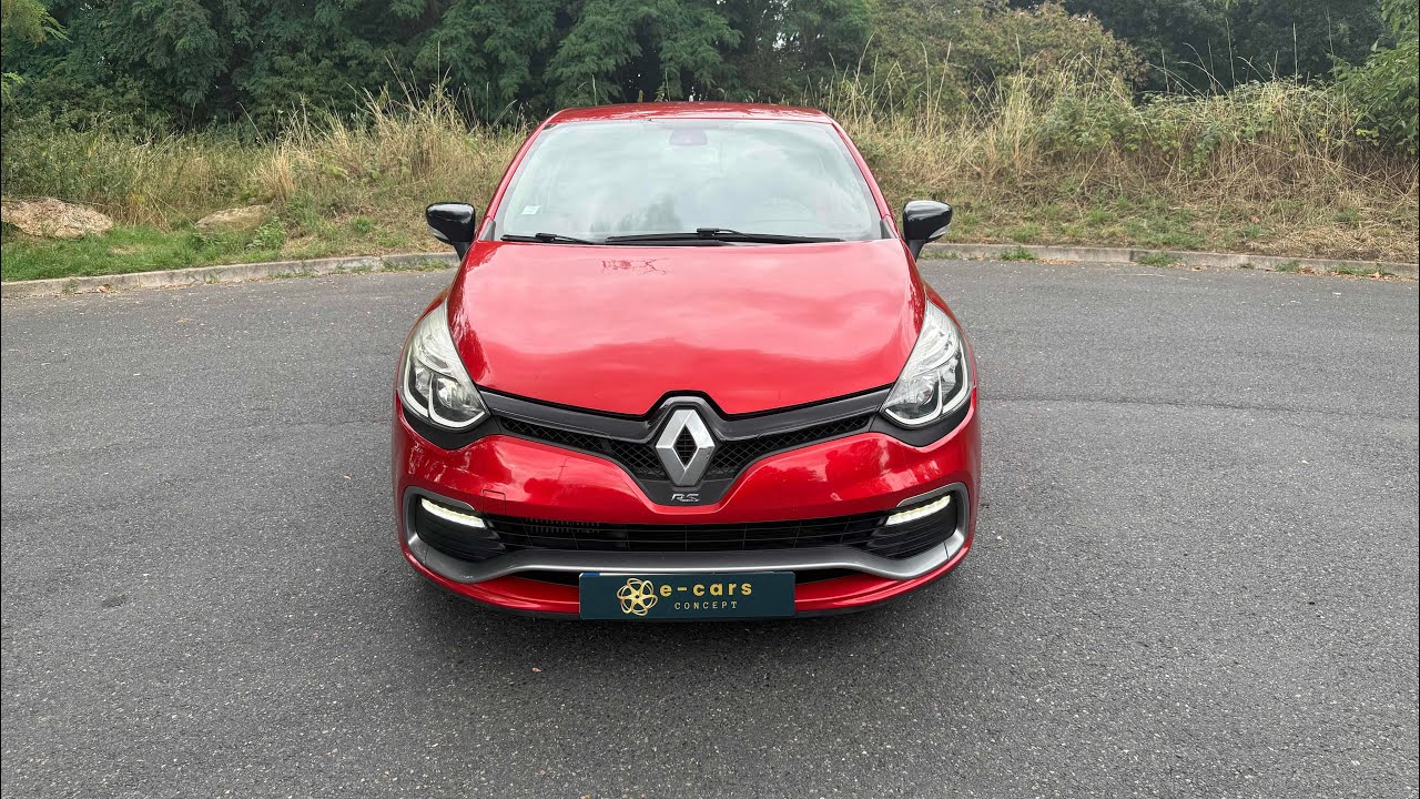 Présentation & Essaie de cette magnifique RENAULT Clio RS 1.6 Turbo EDC6 200Ch chez ecars concept 🚀