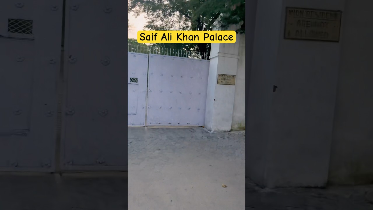 Saif Ali Khan Palace in Pataudi, Gurgaon