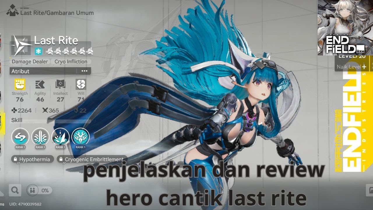 PENJELASAN DAN REVIEW HERO LAST RITE - ARK KNIGHT ENFIELD - YouTube