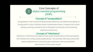 Module 1: introduction to object oriented programming.