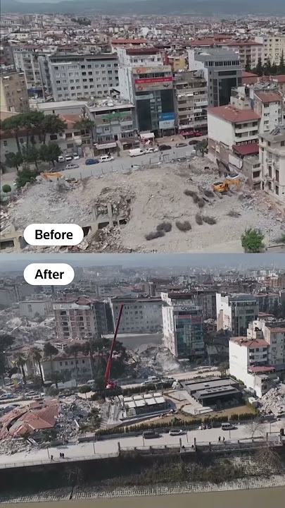 See Turkey's Hatay before and after the earthquake