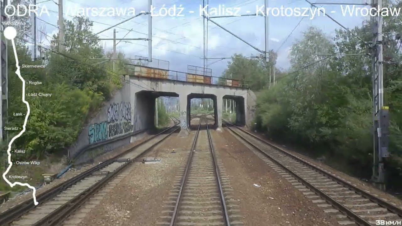 Warszawa - Łódź - Kalisz - Krotoszyn - Wrocław SU46-029 & ODRA #turkol