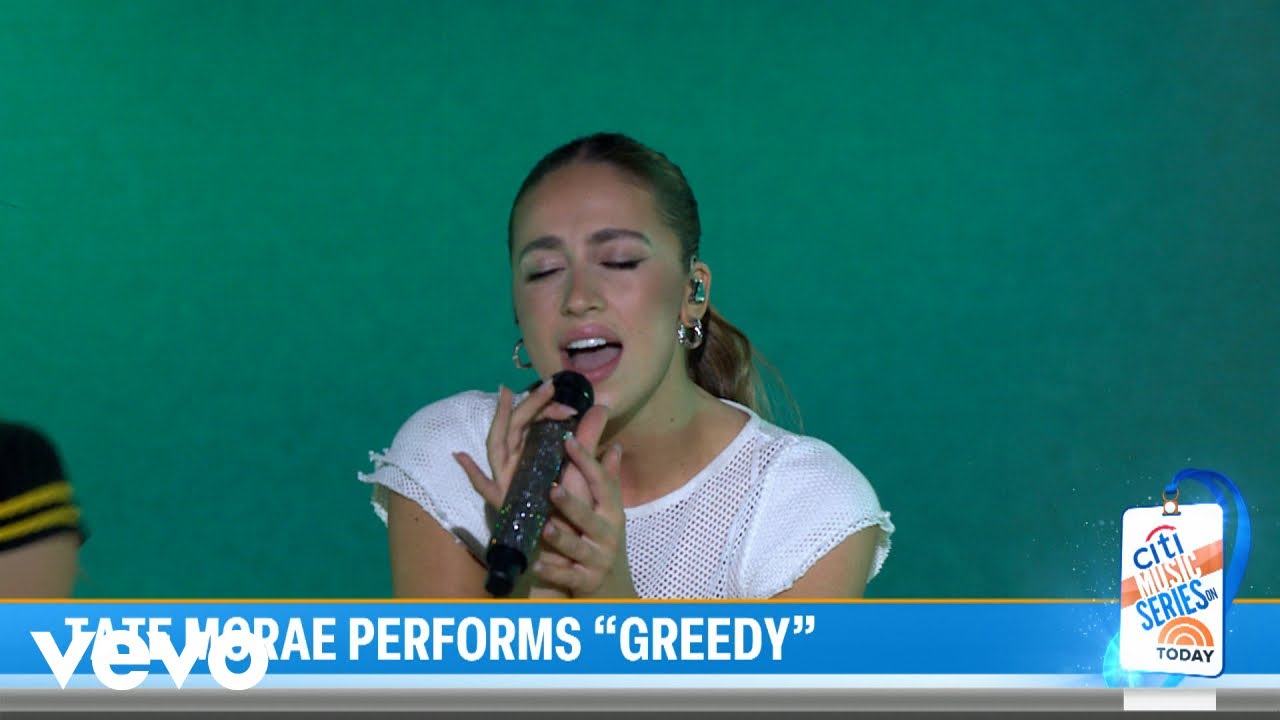 Tate McRae - greedy (Live from The TODAY SHOW) 