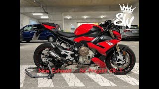 BMW S 1000 R 2021/2022 with new SC Projekt CRT exhaust