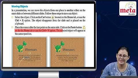 Ch 6 | Meta Books | Computer | Class 05 | Formatting Slides in PowerPoint 2010 | For children