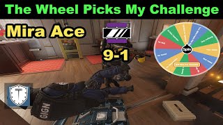 Spinning a Random Wheel For Challenges - R6 Siege