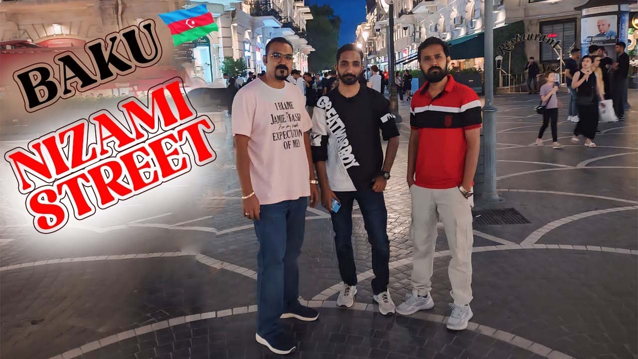 Exploring Nizami Street: The Heartbeat of Azerbaijan's Culture & History | Vlog Adventure💞