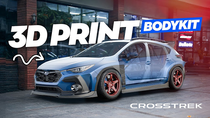 Tutorial Ngeprint Bodykit Sendiri Di Garasi‼️ | Crosstrek Family Driftster Ep. 5