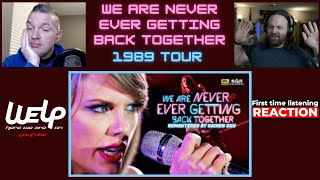 Taylor Swift - We Are Never Ever Getting Back Together (live) FIRST TIME LISTENING | REACTION