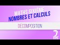 Maths 6me  decomposition des nombres  les nombres entiers 2