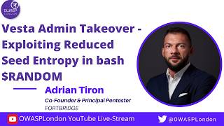 Vesta Admin Takeover - Exploiting reduced seed entropy in bash $RANDOM  - Adrian Tiron screenshot 3