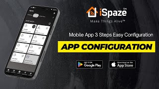 iSpaze Mobile App Configuration I Home Automation | Manufacturer in India #homeautomation #iot screenshot 1