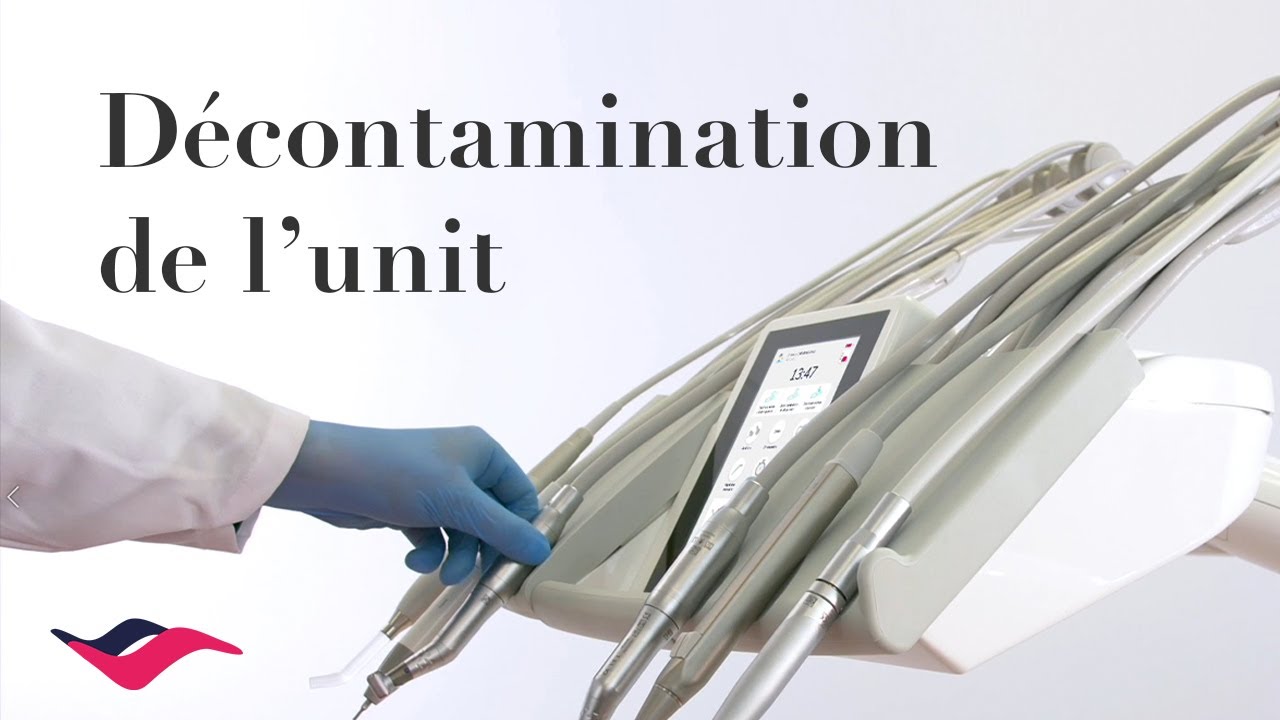 PE9, le fauteuil dentaire universel  [7/7] • La décontamination de l'unit