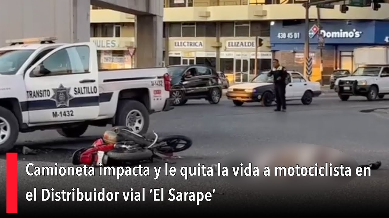 Camioneta impacta y le quita la vida a motociclista en el Distribuidor ...