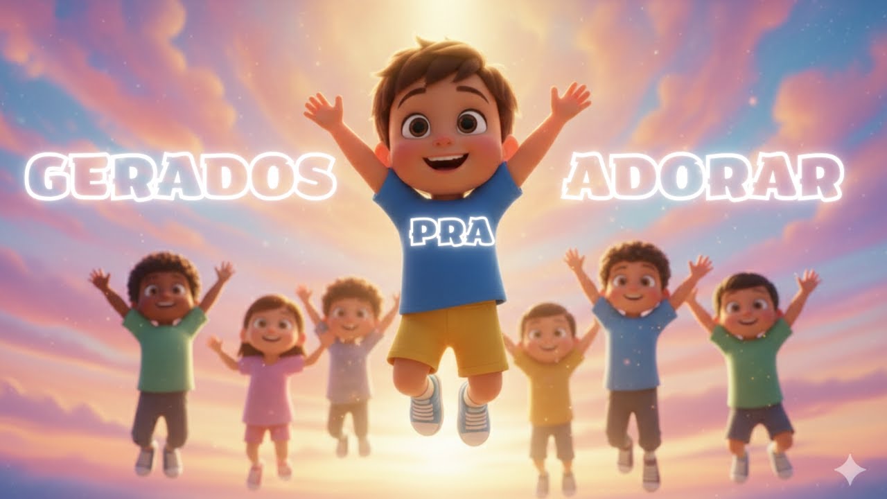 Gerados Para Adorar  | Música Infantil Cristã em Animação 3D Estilo Pixar