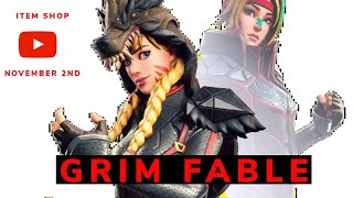 Grim Fable Skin Fortnite Gameplay | Red Riding Set | November 2nd Item Shop