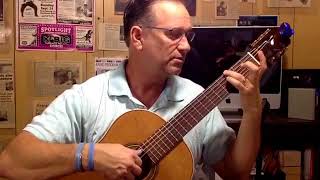 Learn classical guitar, Tarrega Mazurka in a minor read through for Josef , hunleyguitarstudio LA