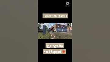 1v3 clutch Team Fs in Tournament finals | Divyya FTW❤️‍🔥