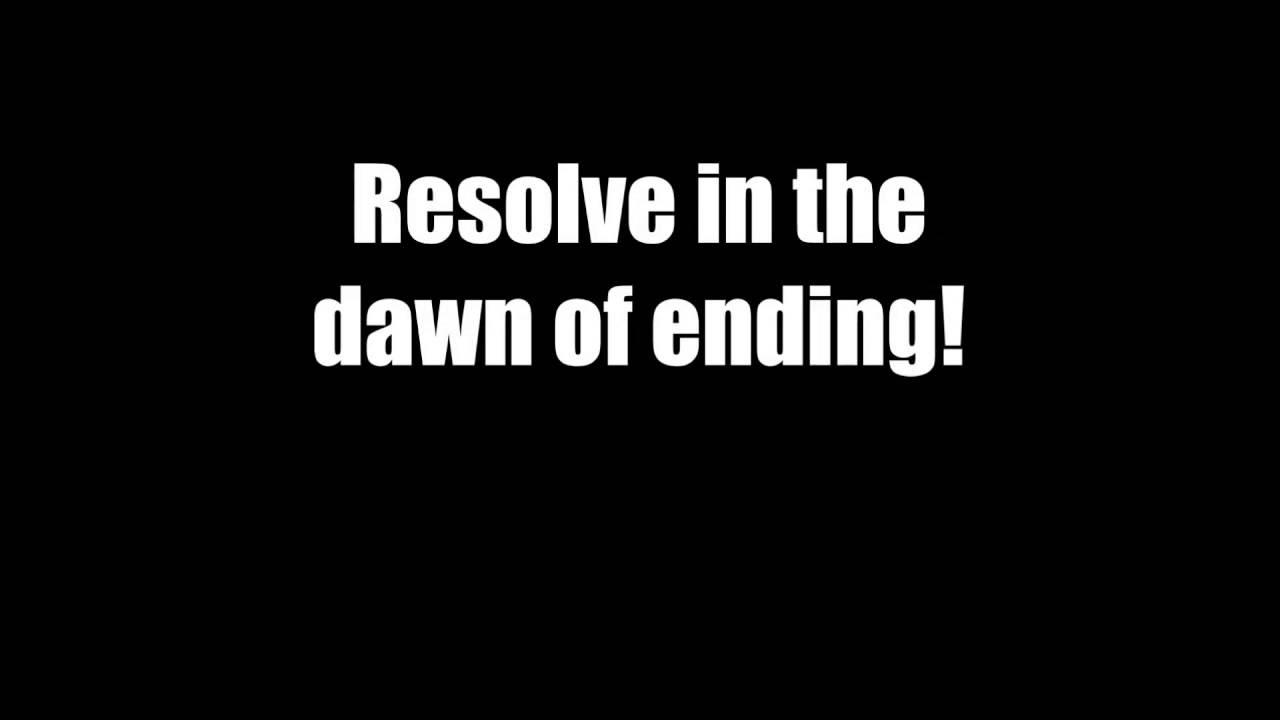 8-Point-Rose - Resolve [Lyrics Video]