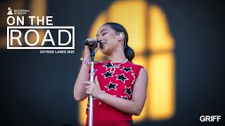 Griff Discusses Teaching Herself How To Record & Produce At Outside Lands 2022 | On The Road