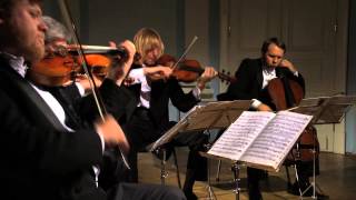 David Oistrakh Quartet plays Shostakovich string quartet No.3 Op. 73 , 3 mvt chords