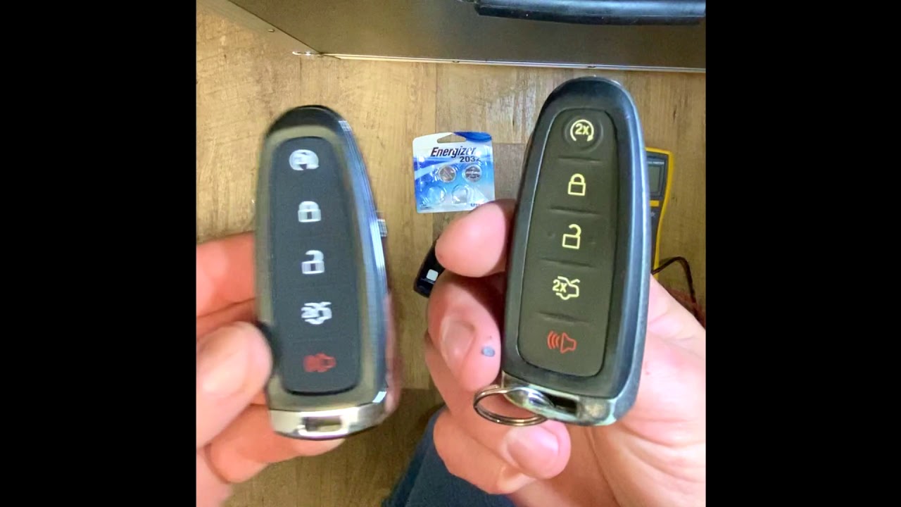 Ford Edge - Key Fob & Battery Replacement - YouTube