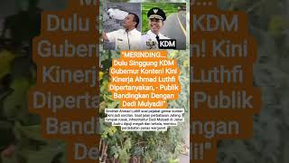 Dulu Singgung KDM Gubernur Konten! #viralvideo #shorts