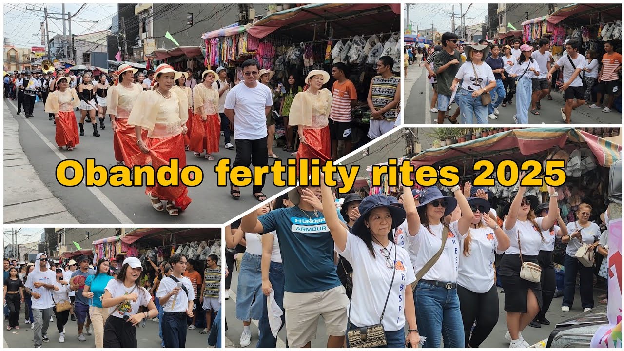 Obando fertility rites / dance 2025 | Fiesta ng Obando 2025
