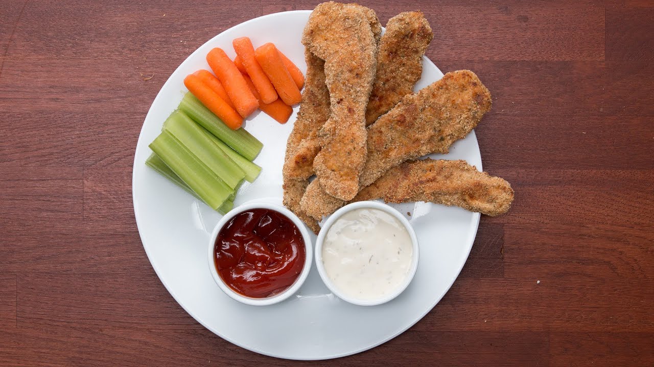 Baked Parmesan Chicken Strips