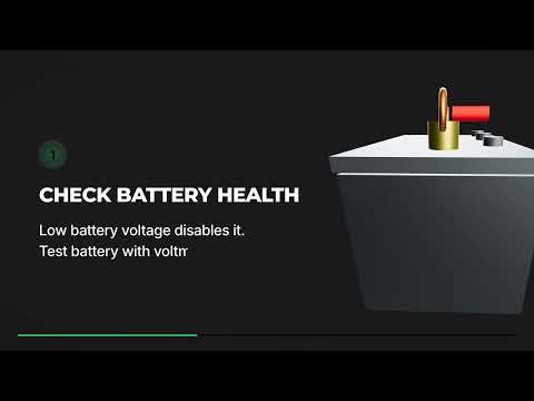 Fix Buick Encore auto stop stopped working in Minutes | DIY Guide
