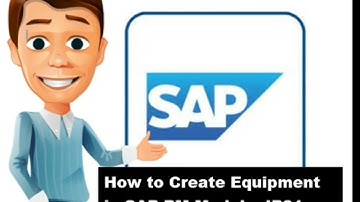 Create a New Equipment in SAP. IE01