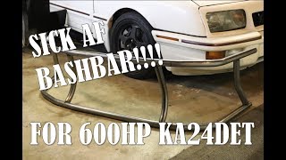 How To Build A Tube Bumper (Bashbar) For A 240SX