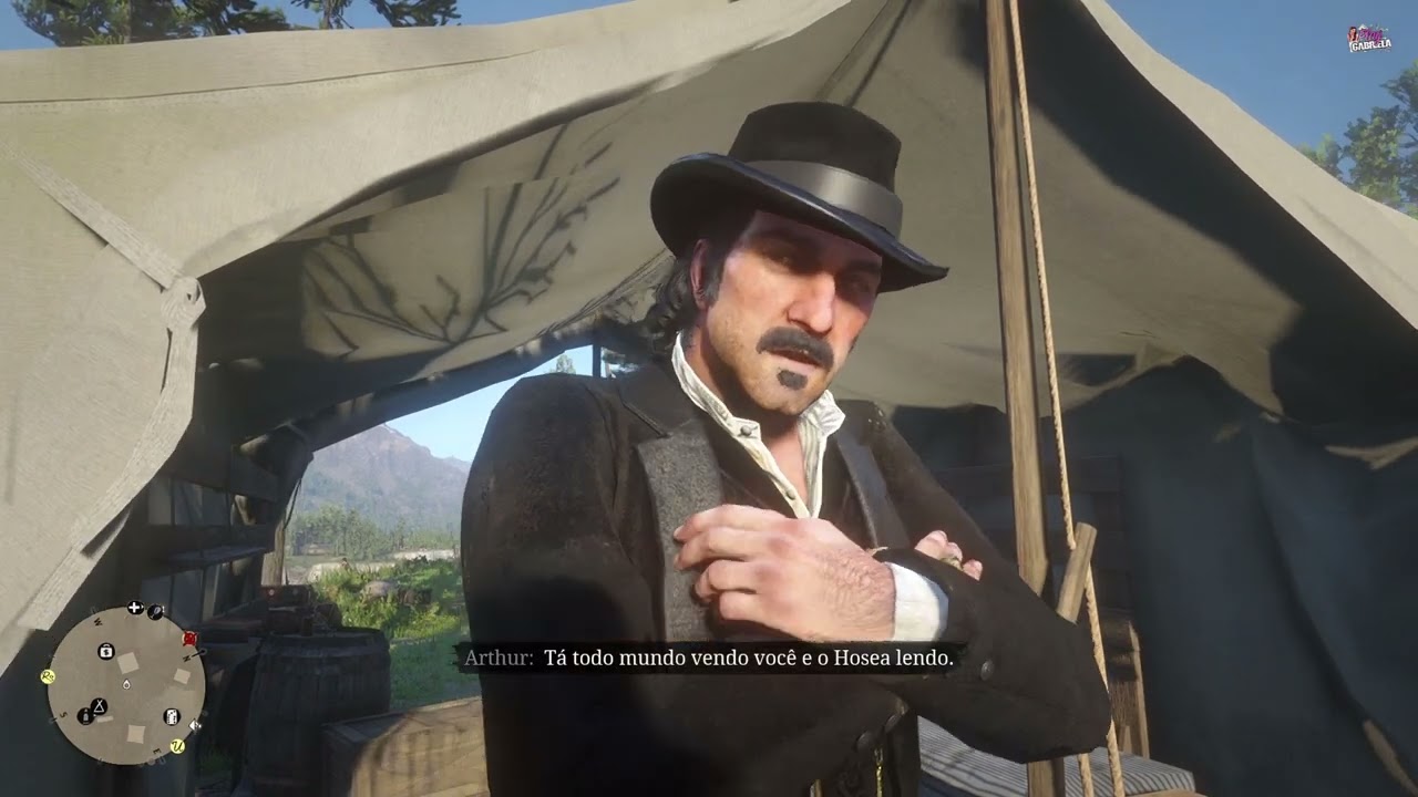 Arthur hostilizando o Dutch até ele ficar irritado KKKKKK | Red Dead Redemption 2