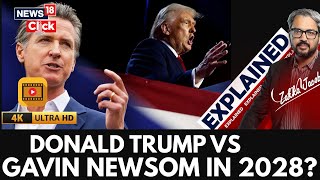 Gavin Newsom Blasts Trump, Declares 'Democracy Under Assault' Amid LA Riots | 4K Video | N18G