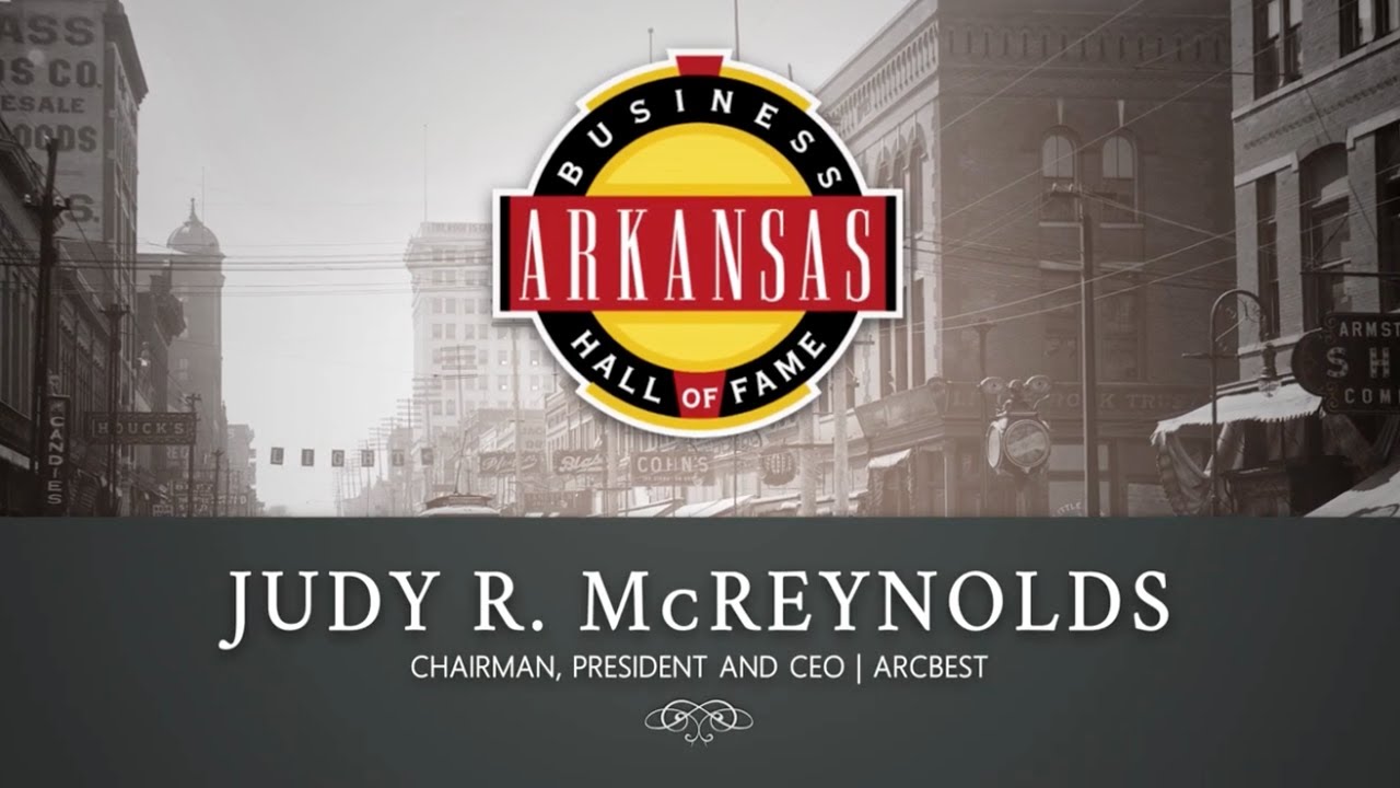Judy R. McReynolds: 2023 Arkansas Business Hall of Fame - YouTube