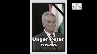 In memoriam Unger Péter (1935-2024)
