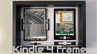 Repurpose broken Amazon Kindle 4 | DIY Frame