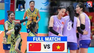 FULL HD | TRUNG QUỐC vs. VIỆT NAM | Thanh Thúy - Kiều Trinh khiến cả châu Á chấn động