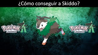 Como Conseguir A Skiddo En Pokemon Leyendas Z-A