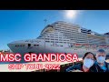 MSC GRANDIOSA CRUISE SHIP FULL TOUR 2022 | Josephine Alde