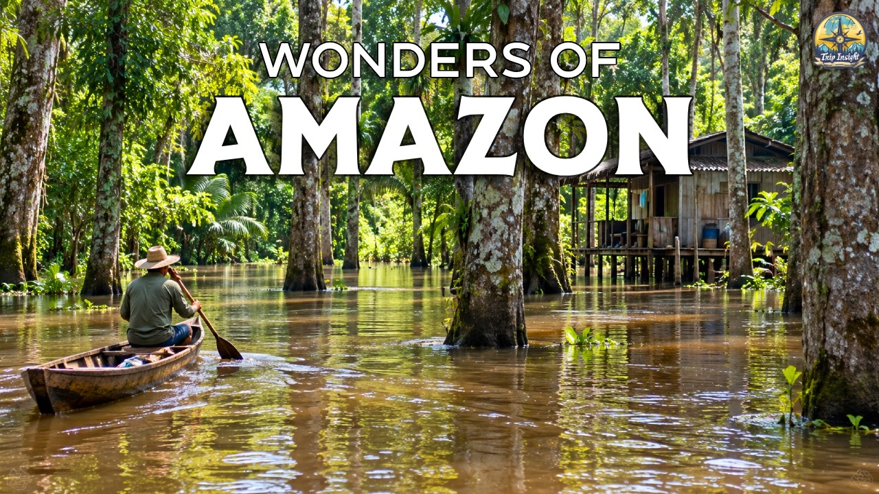 Wonders of Amazon | Inside the World’s Most Dangerous Rainforest | 4K Travel Documentary