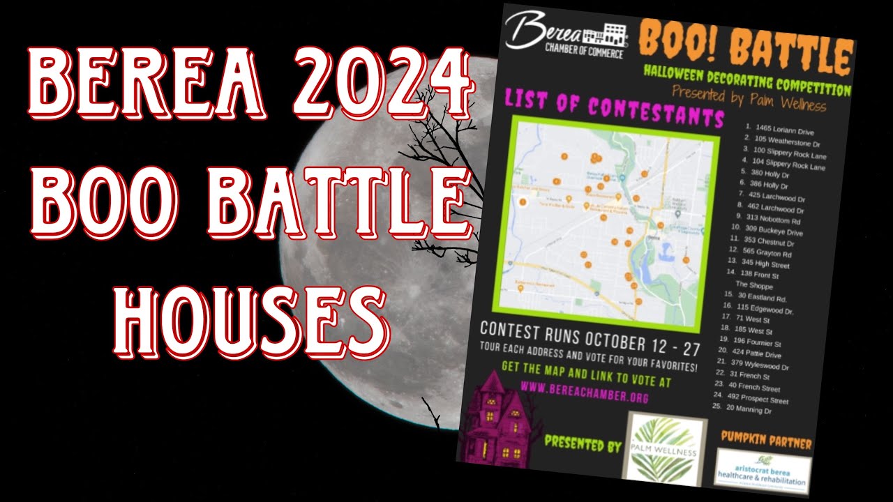 BEREA 2024 BOO BATTLE HOUSES *(check description for more details ...