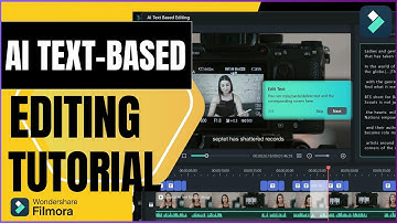 Unlock Creative Power: Filmora 13 AI Text-Based Editing Tutorial!