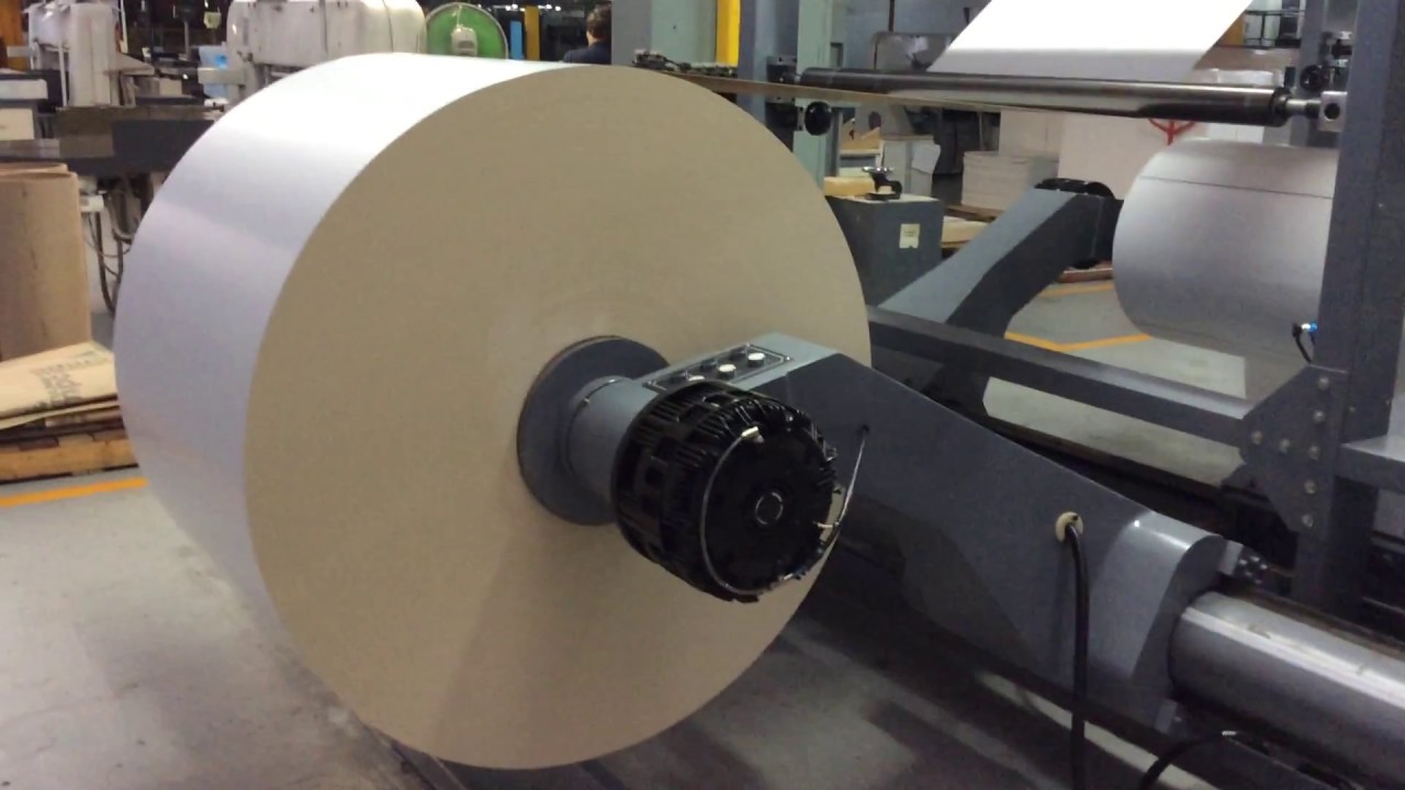 REEL TO SHEET CUTTER 1400mm 2 rolls sheet cutter machine in Costa Rica