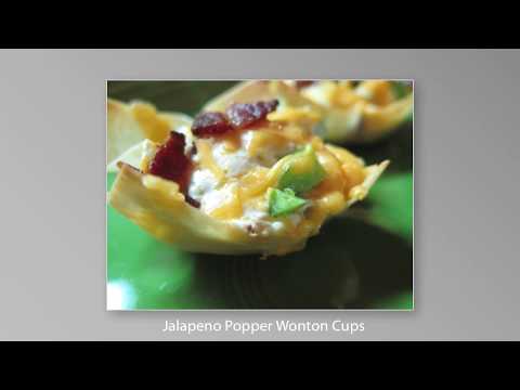 Jalapeno Popper Wonton Cups