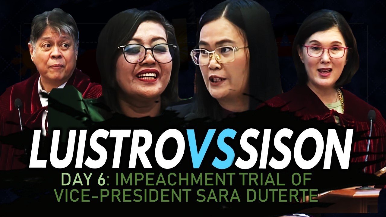 Day 6: VP Sara Duterte Impeachment Trial | Sagutan sa pagtanggal na witness si Zuleika Lopez (3/3)