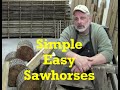 Simple Easy Sawhorses &amp; This Old Mess.  PLANE TALK - 4 June 2019 - #PLANETALK