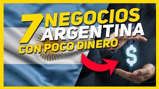 7 IDEAS de NEGOCIOS RENTABLES en ARGENTINA 2023 *CON POCO DINERO* 💰 - Mentes Brillantes