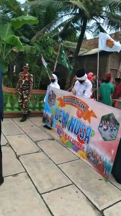 Lihat Drumband Gema Nusa di Acara Khataman TPQ Al Kaffi Masjid Al Makmur Tejasari #fyp #drumband